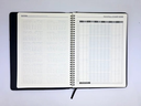 2026 Diary A4 Week-To-View (WTV) Spiral Aqua - Ozcorp