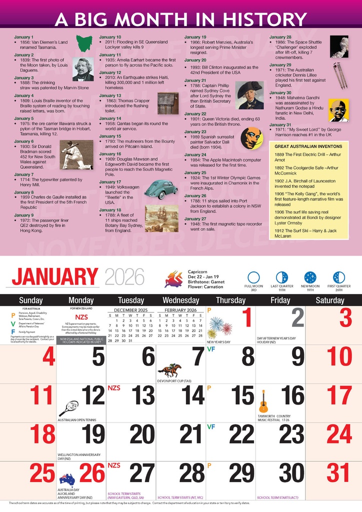 2026 Calendar ReadEzy - Bartel Calendars