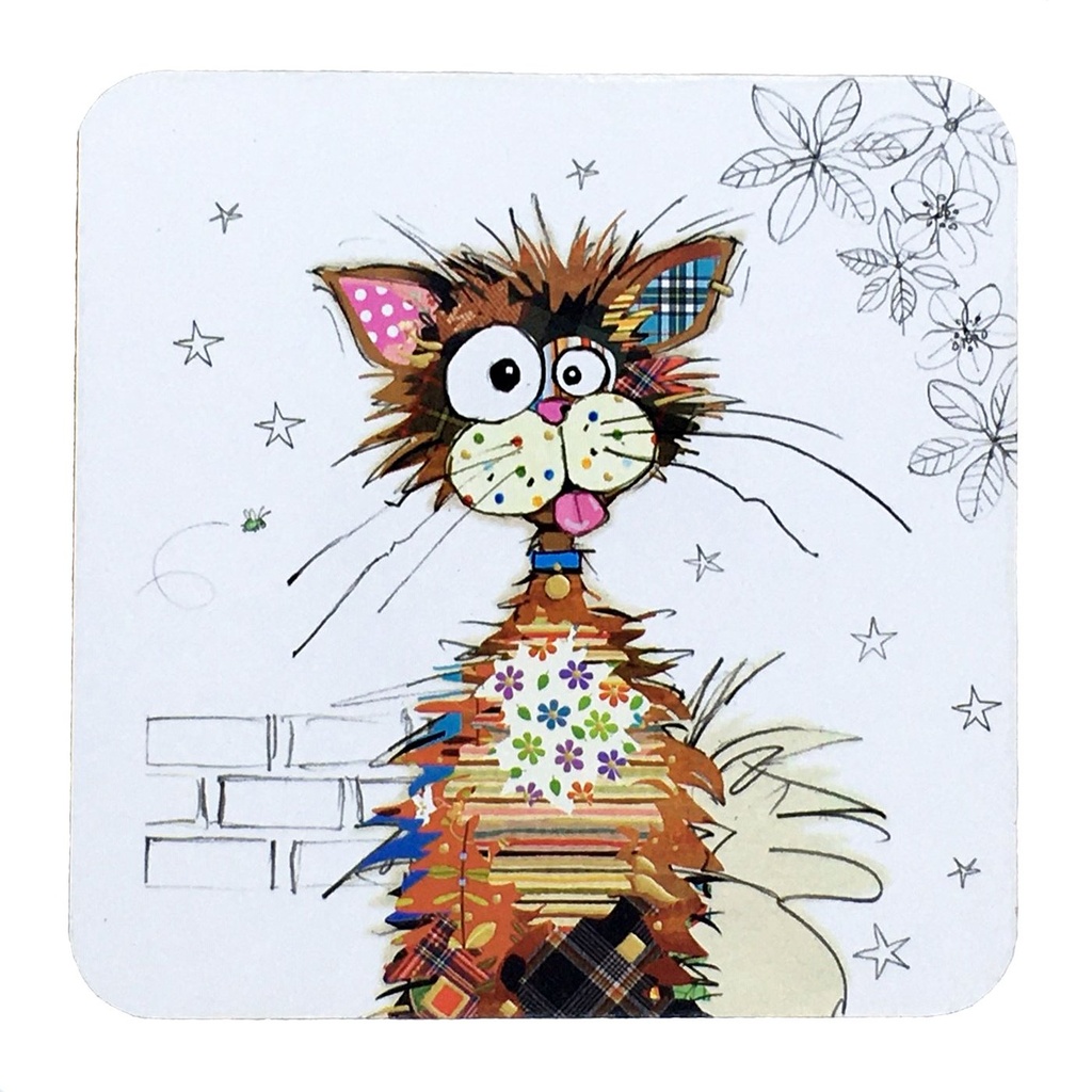 Bug Art - Kooks Coasters (Cat)