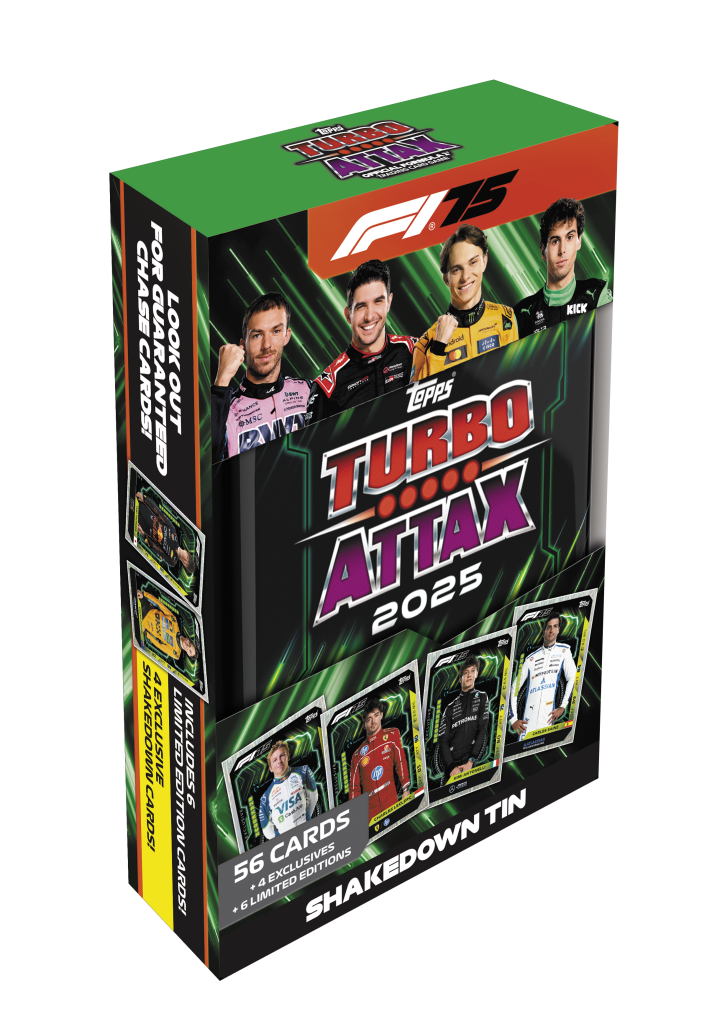 Topps Formula 1 Turbo Attax Mega Tin 