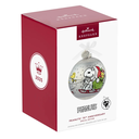 Peanuts 75th Anniversary: Special Edition Glass Ball - 2025 Hallmark Keepsake Christmas Ornament