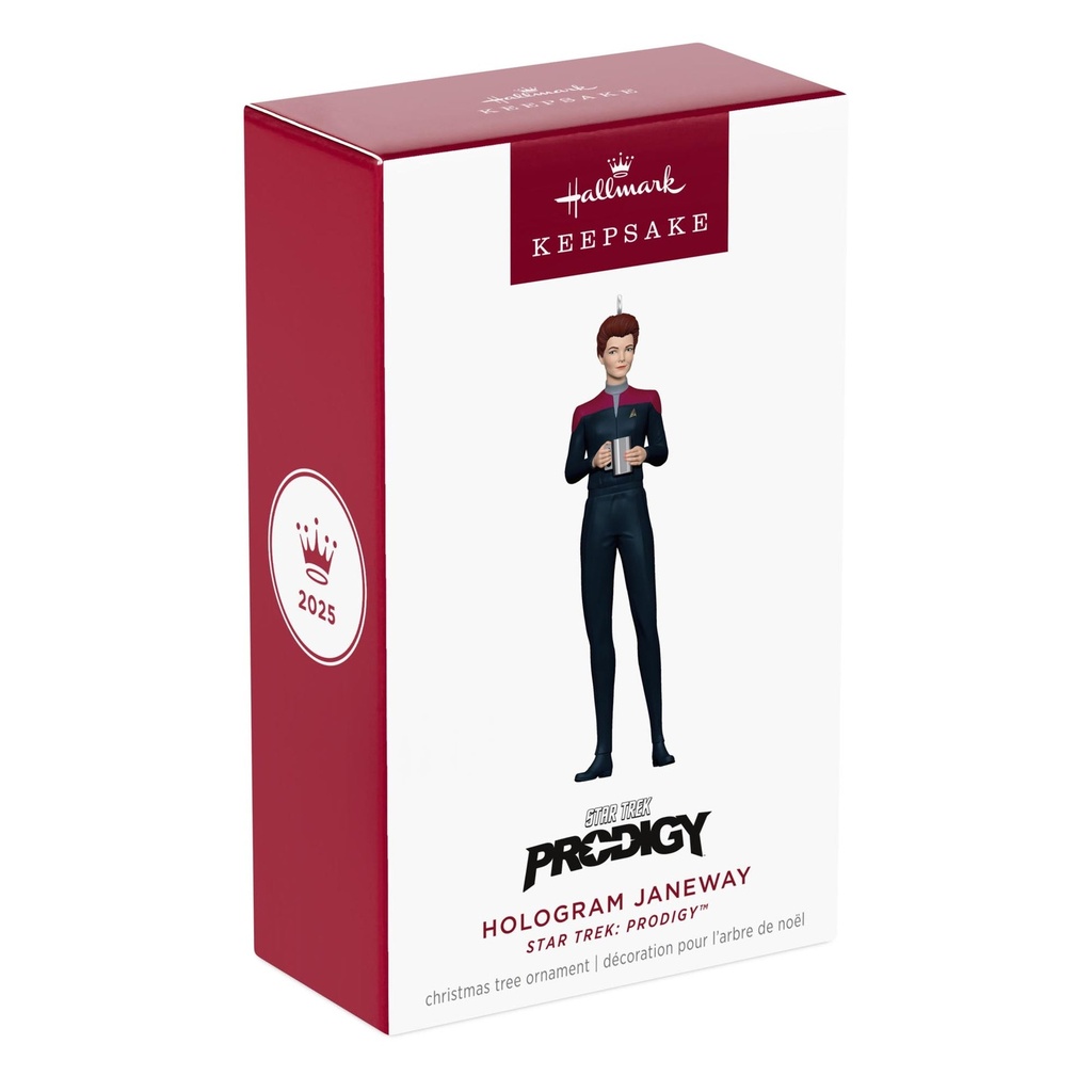 Star Trek Prodigy: Hologram Janeway - 2025 Hallmark Keepsake Christmas Ornament