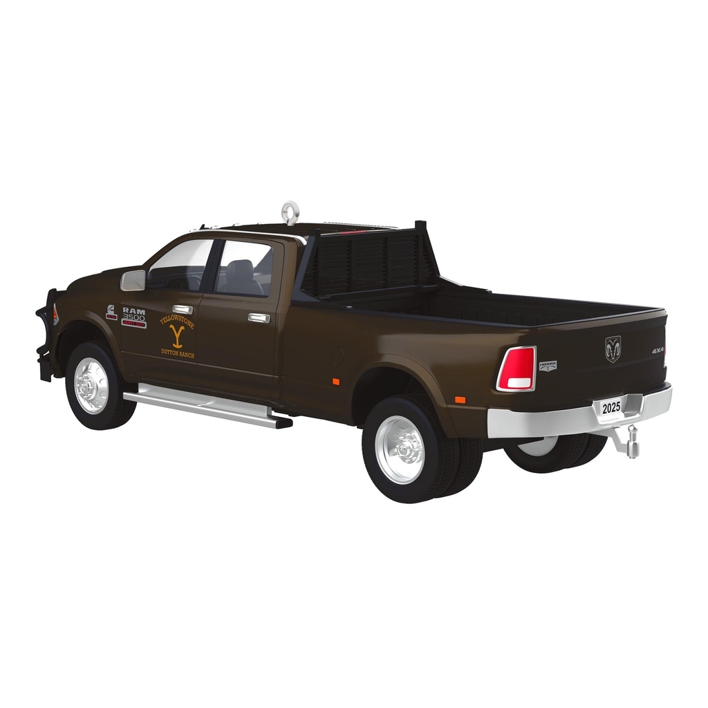 Yellowstone: 2014 Ram 3500 - 2025 Hallmark Keepsake Christmas Ornament