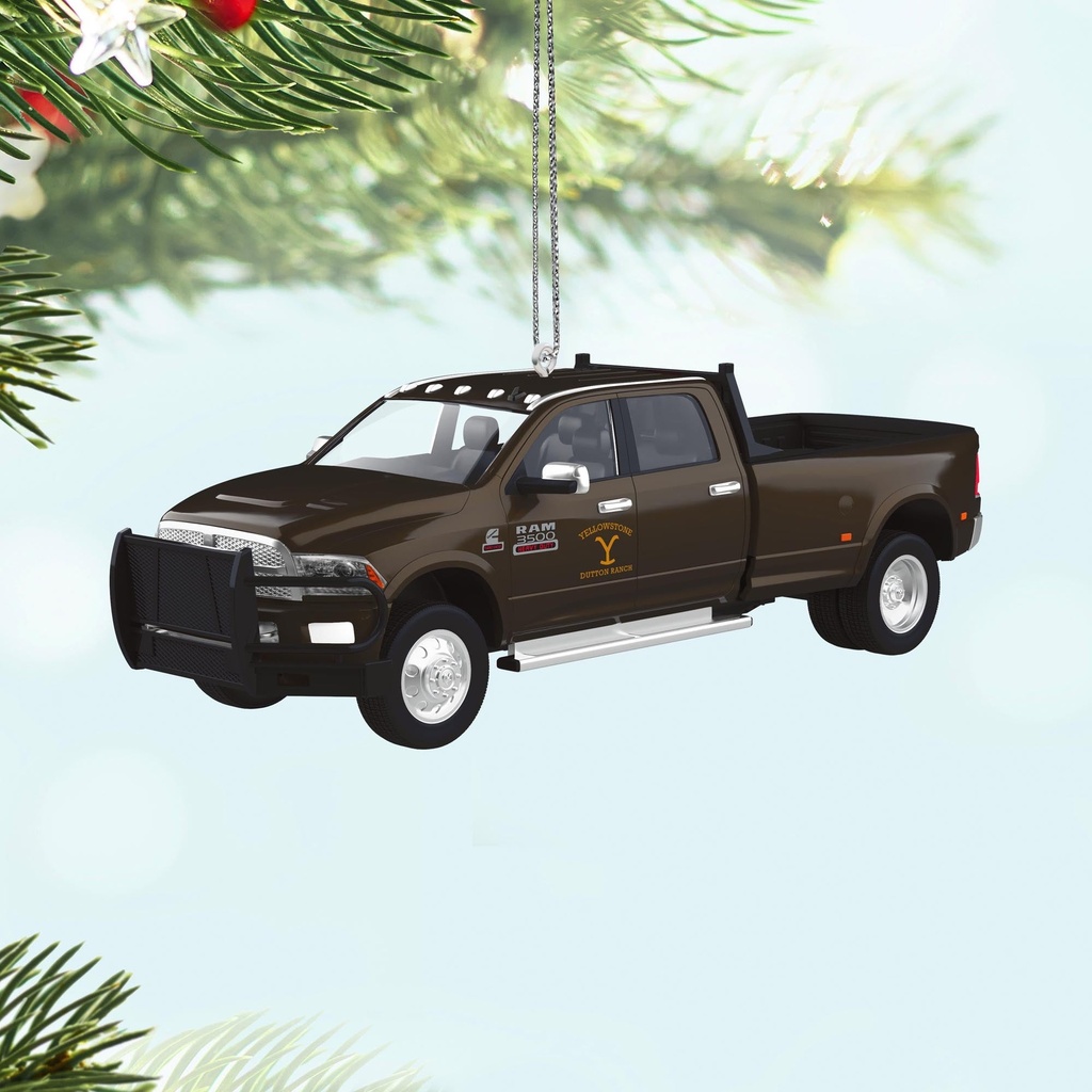 Yellowstone: 2014 Ram 3500 - 2025 Hallmark Keepsake Christmas Ornament