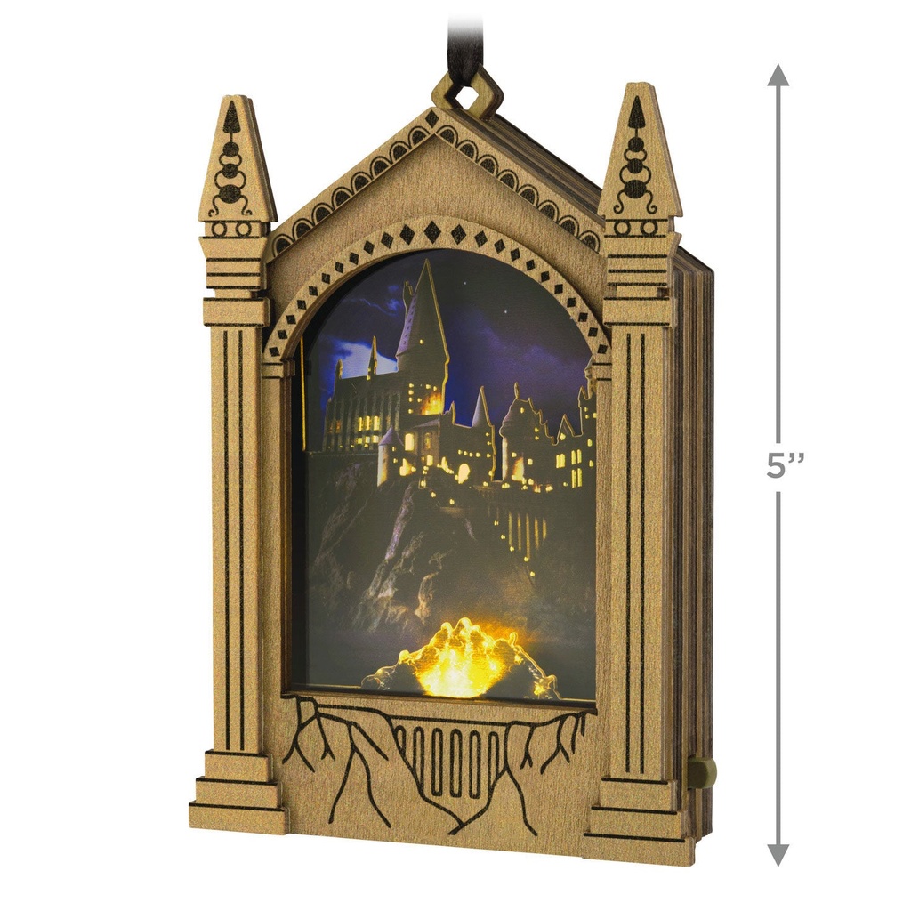Harry Potter: Hogwarts with Sound and Light - 2025 Hallmark Keepsake Christmas Ornament