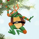 Nickelodeon Teenage Mutant Ninja Turtles: Mutant Mayhem Michelangelo - 2025 Hallmark Keepsake Christmas Ornament