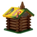 Crayola Colourful Log Cabin - 2025 Hallmark Keepsake Christmas Ornament