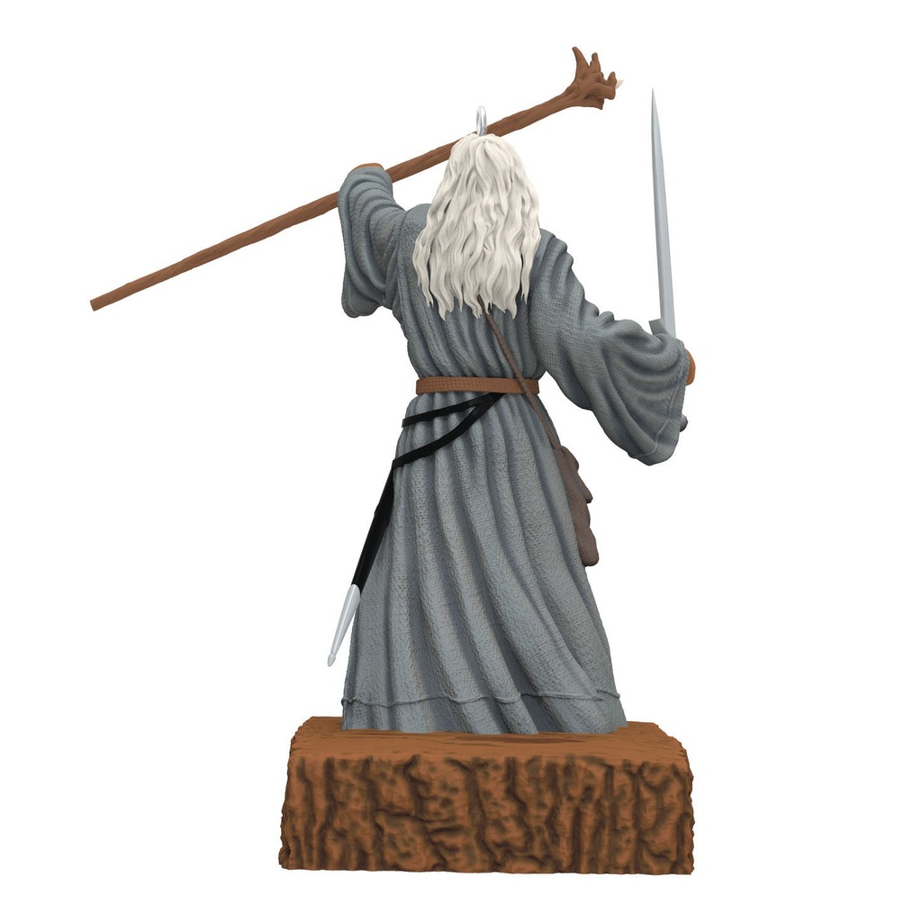 The Lord of the Rings: Gandalf the Grey Ornament with Sound - 2025 Hallmark Keepsake Christmas Ornament