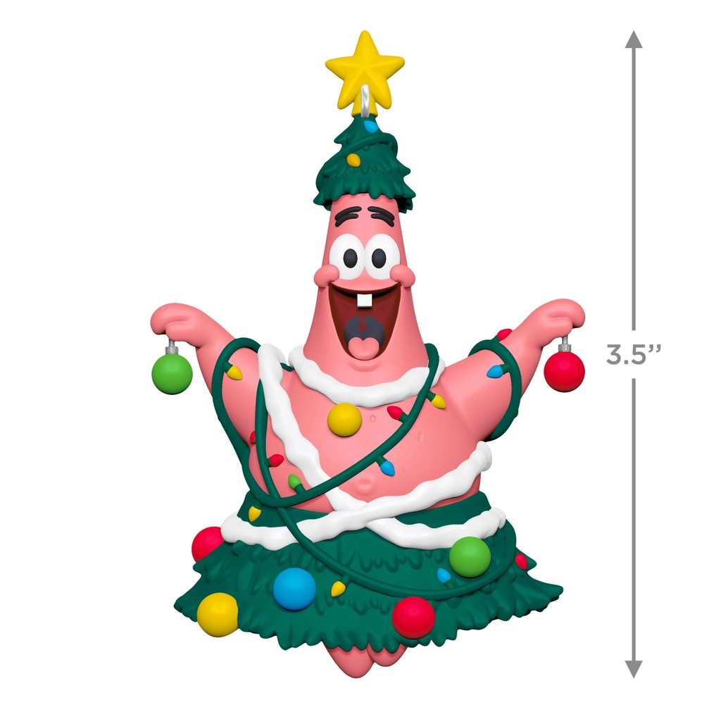 SpongeBob SquarePants: O Patrick Tree! - 2025 Hallmark Keepsake Christmas Ornament