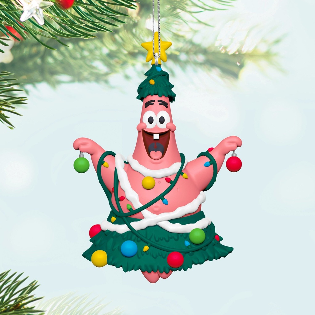 SpongeBob SquarePants: O Patrick Tree! - 2025 Hallmark Keepsake Christmas Ornament