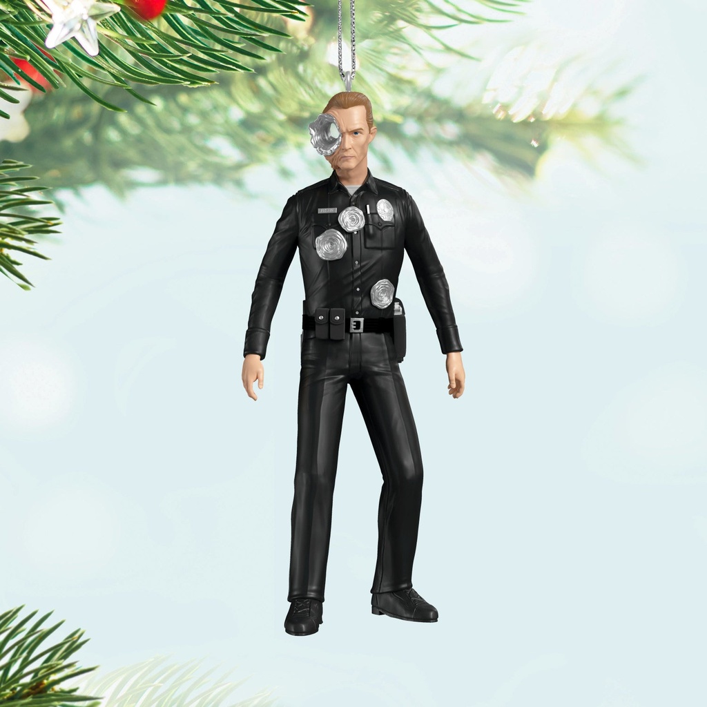 Terminator 2: Judgment Day T-1000 Advanced Prototype - 2025 Hallmark Keepsake Christmas Ornament