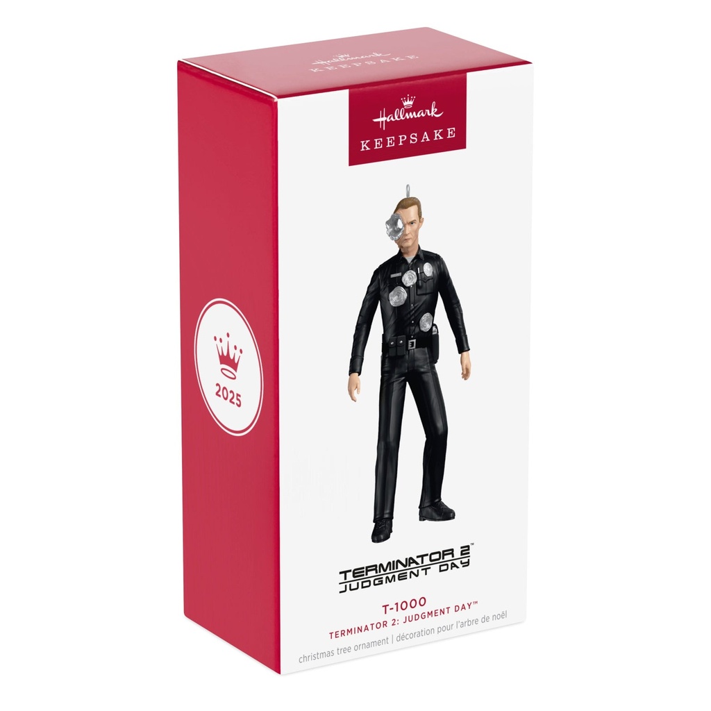 Terminator 2: Judgment Day T-1000 Advanced Prototype - 2025 Hallmark Keepsake Christmas Ornament