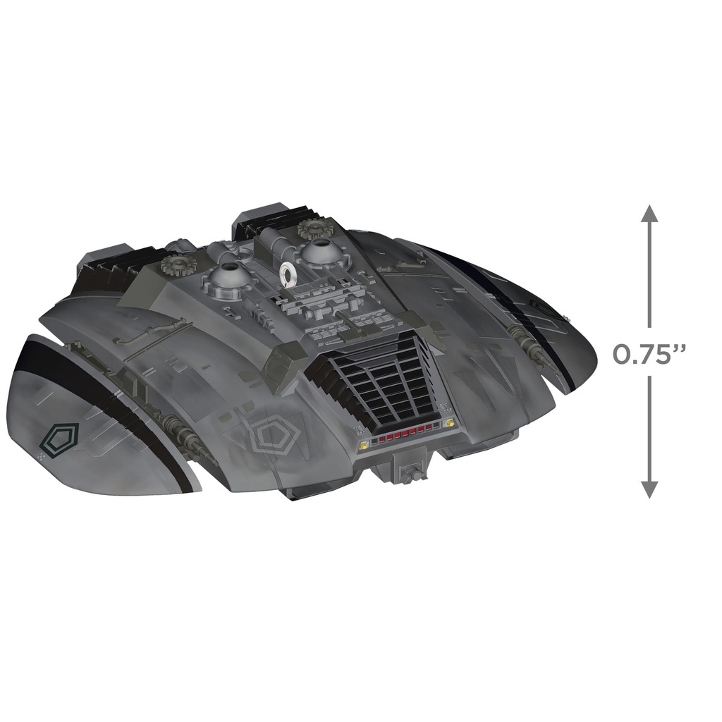 Battlestar Galactica: Cylon Raider - 2025 Hallmark Keepsake Christmas Ornament