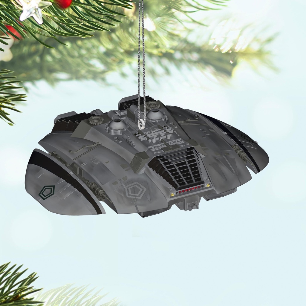 Battlestar Galactica: Cylon Raider - 2025 Hallmark Keepsake Christmas Ornament