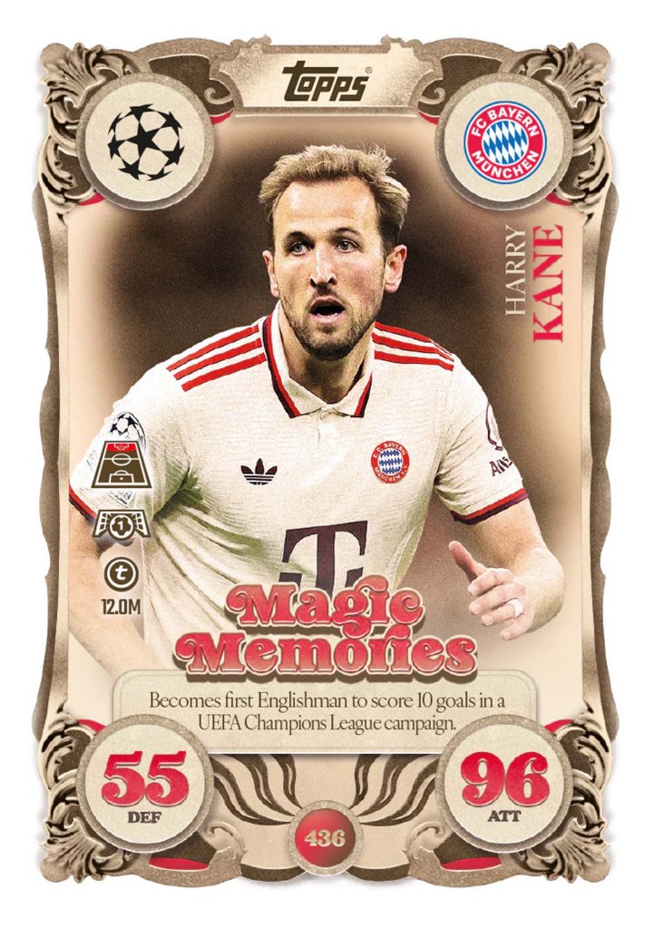 Topps UEFA Match Attax Champions League 2025/2026 Edition Soccer Trading Cards Eco Hanger Box