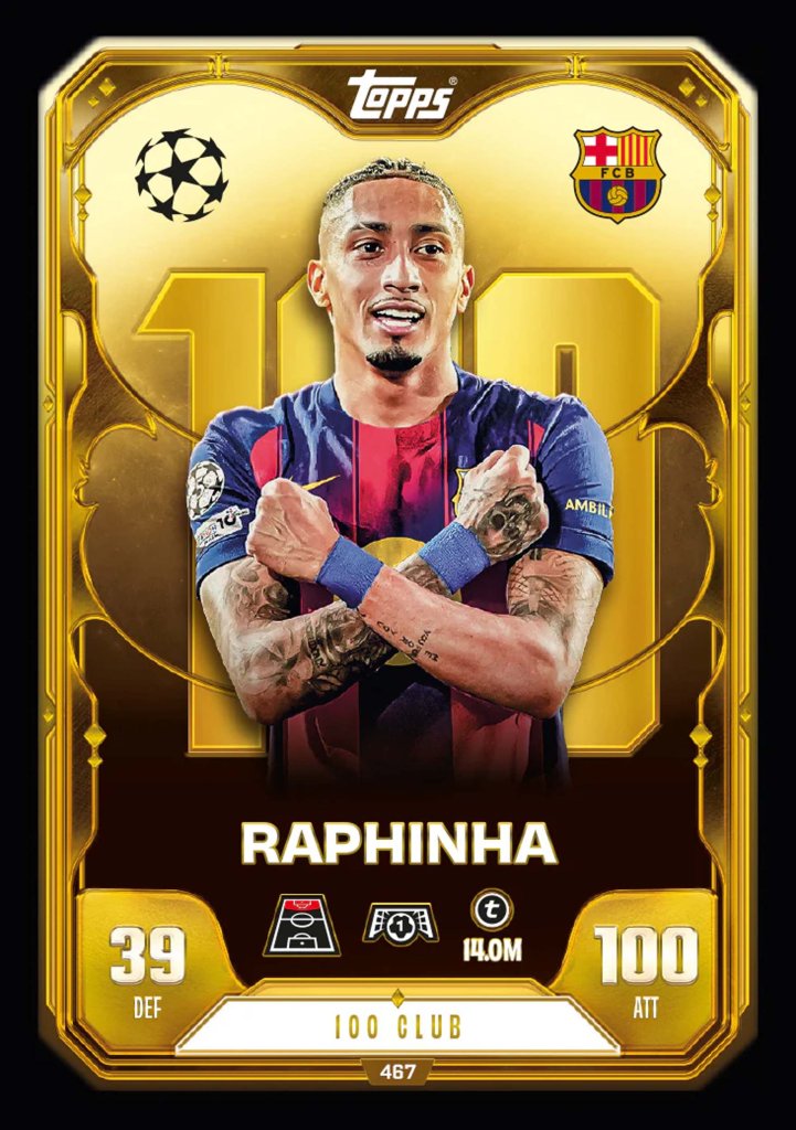 Topps UEFA Match Attax Champions League 2025/2026 Edition Soccer Trading Cards Eco Hanger Box