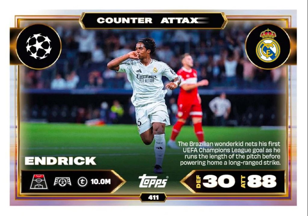 Topps UEFA Match Attax Champions League 2025/2026 Edition Soccer Trading Cards Starter Pack 