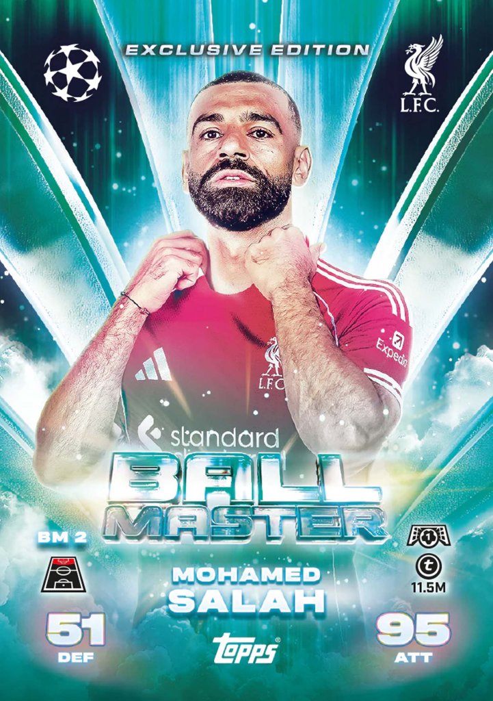 Topps UEFA Match Attax Champions League 2025/2026 Edition Soccer Trading Cards Multi Pack 