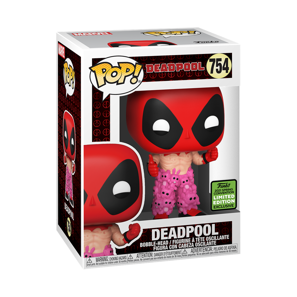 Deadpool - Deadpool w/Teddy Belt Pop! Vinyl ECCC 2021
