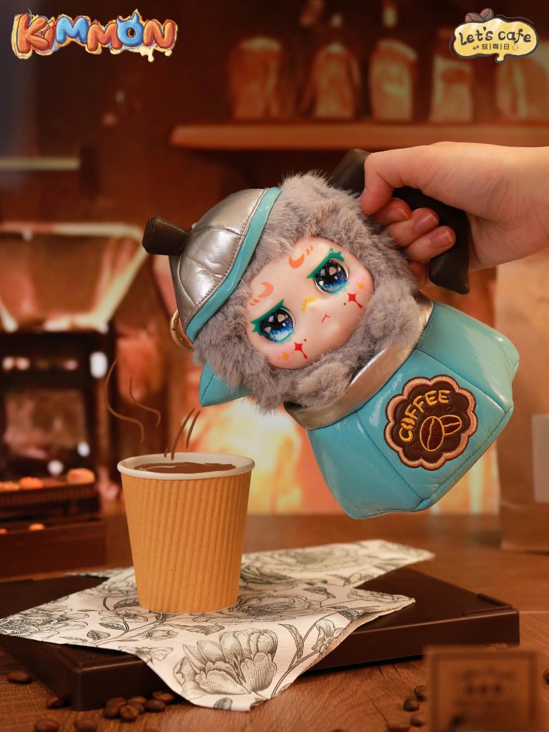 Kimmon - Let's Cafe Series Plush Keyring Blind Box