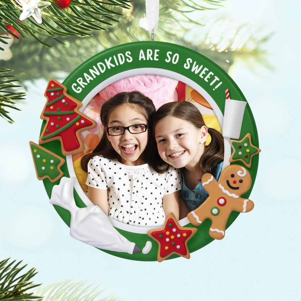 Grandkids Are So Sweet Photo Holder - 2025 Hallmark Keepsake Christmas Ornament