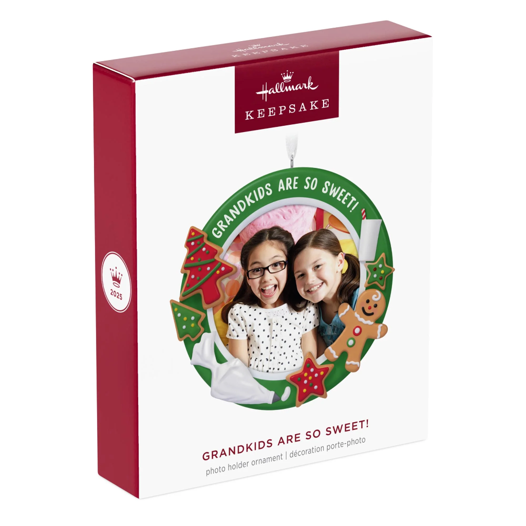 Grandkids Are So Sweet Photo Holder - 2025 Hallmark Keepsake Christmas Ornament