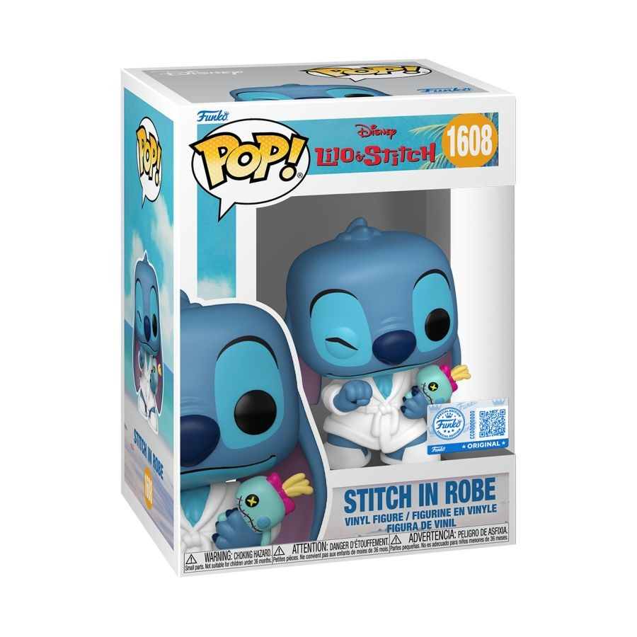 Lilo & Stitch - Stitch in Robe Funko Pop! Vinyl Figure #1608