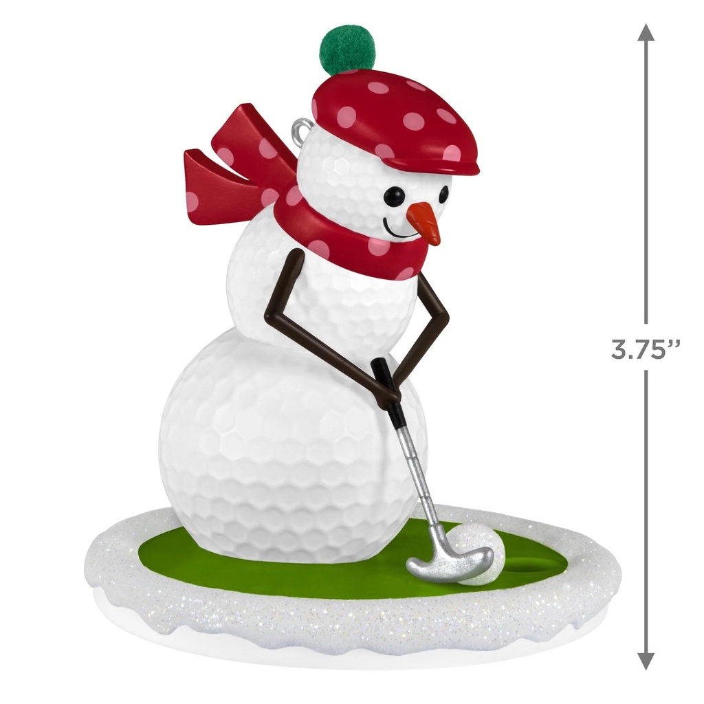 Eye On The Snowball: Golf - 2025 Hallmark Keepsake Christmas Ornament