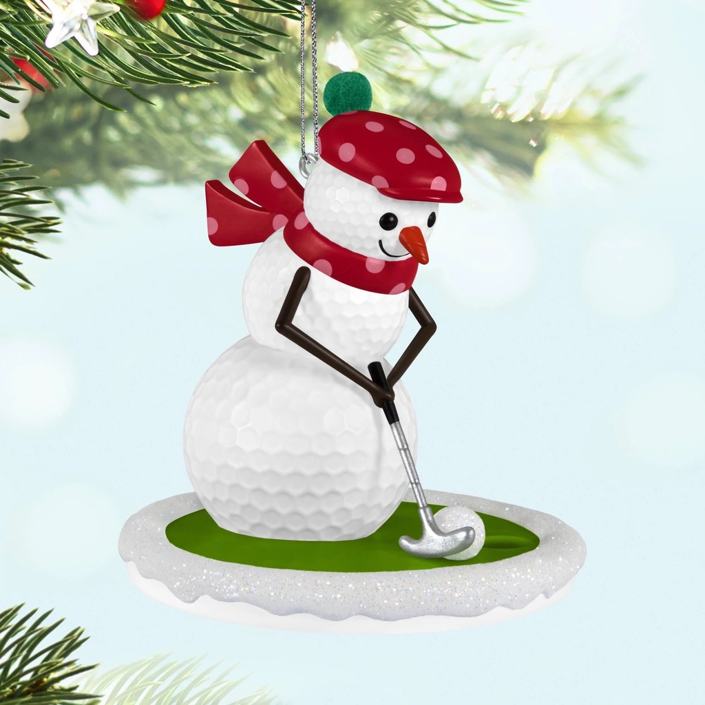 Eye On The Snowball: Golf - 2025 Hallmark Keepsake Christmas Ornament