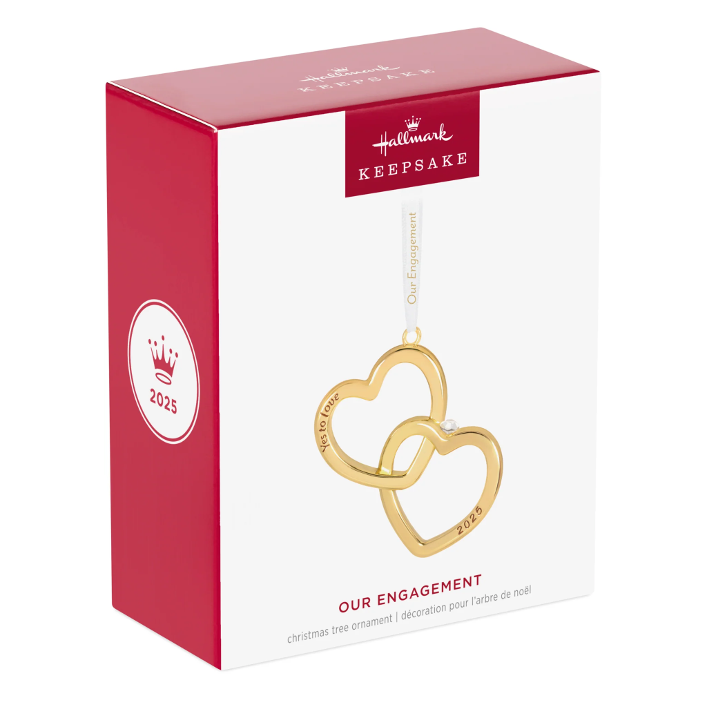 Our Engagement - 2025 Hallmark Keepsake Christmas Ornament