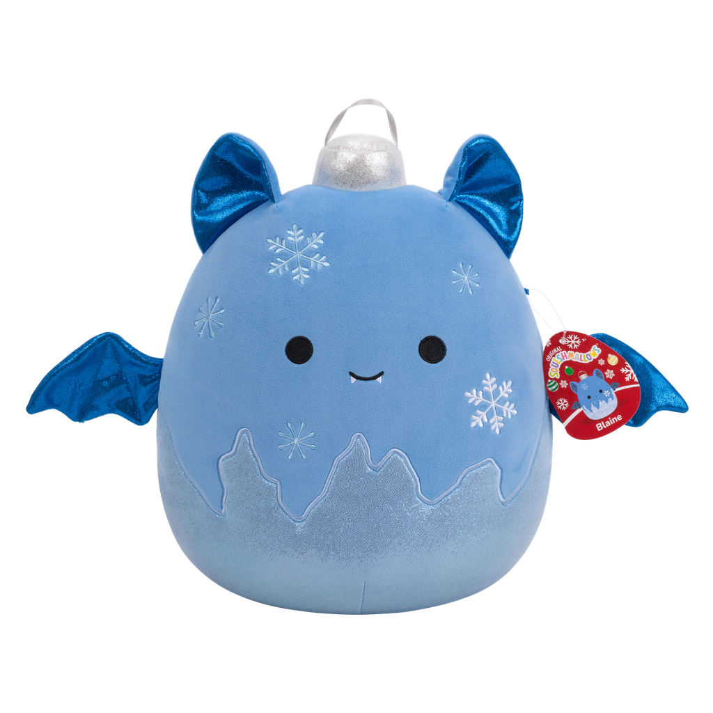 Blaine the Blue Bat 12 inch Squishmallows Christmas 2025