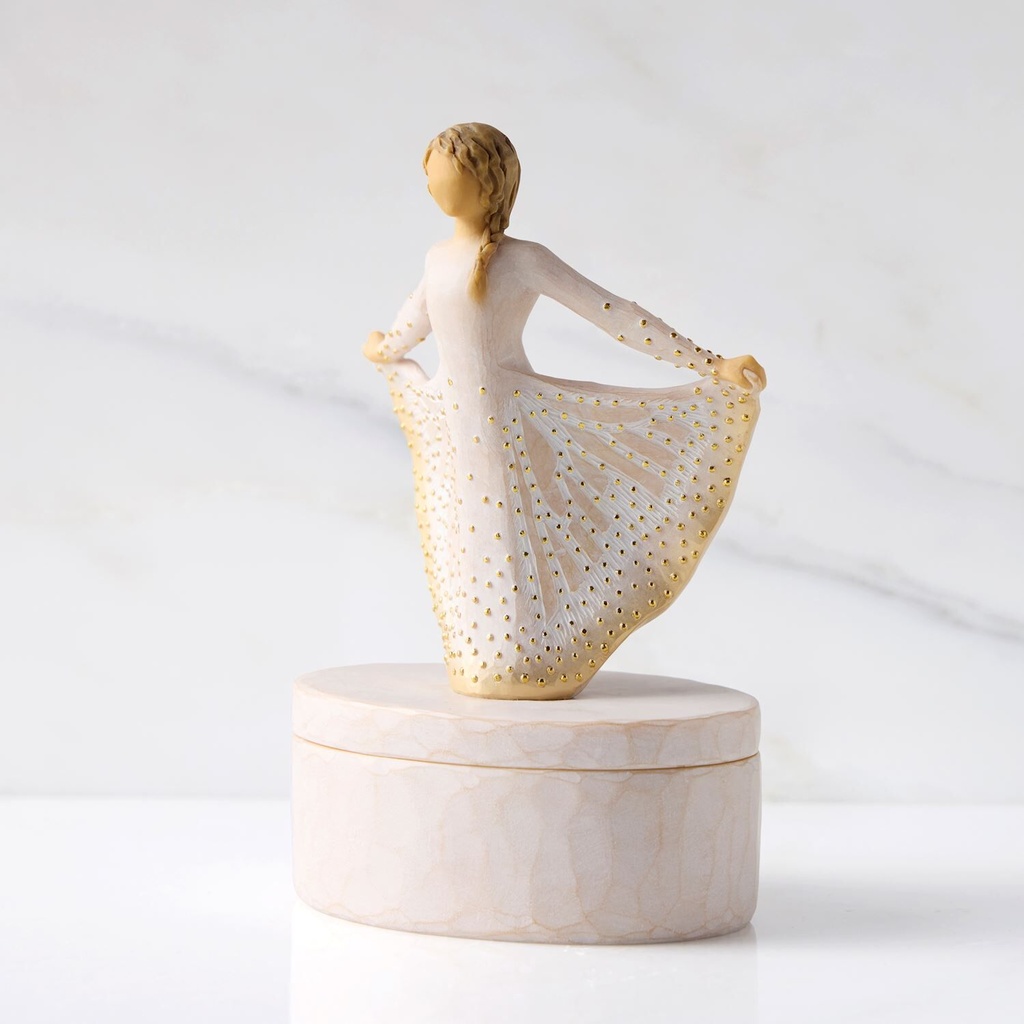 Willow Tree by Susan Lordi - Butterfly Keepsake Box (Resilient, Determined, Courageous and Beautiful...)