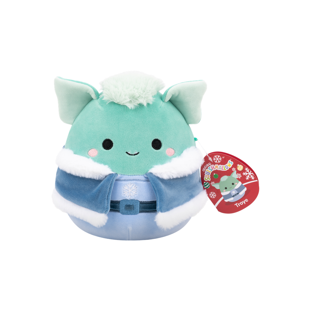 Troye the Troll 7.5 Inch Squishmallows Christmas 2025 Assortment A 