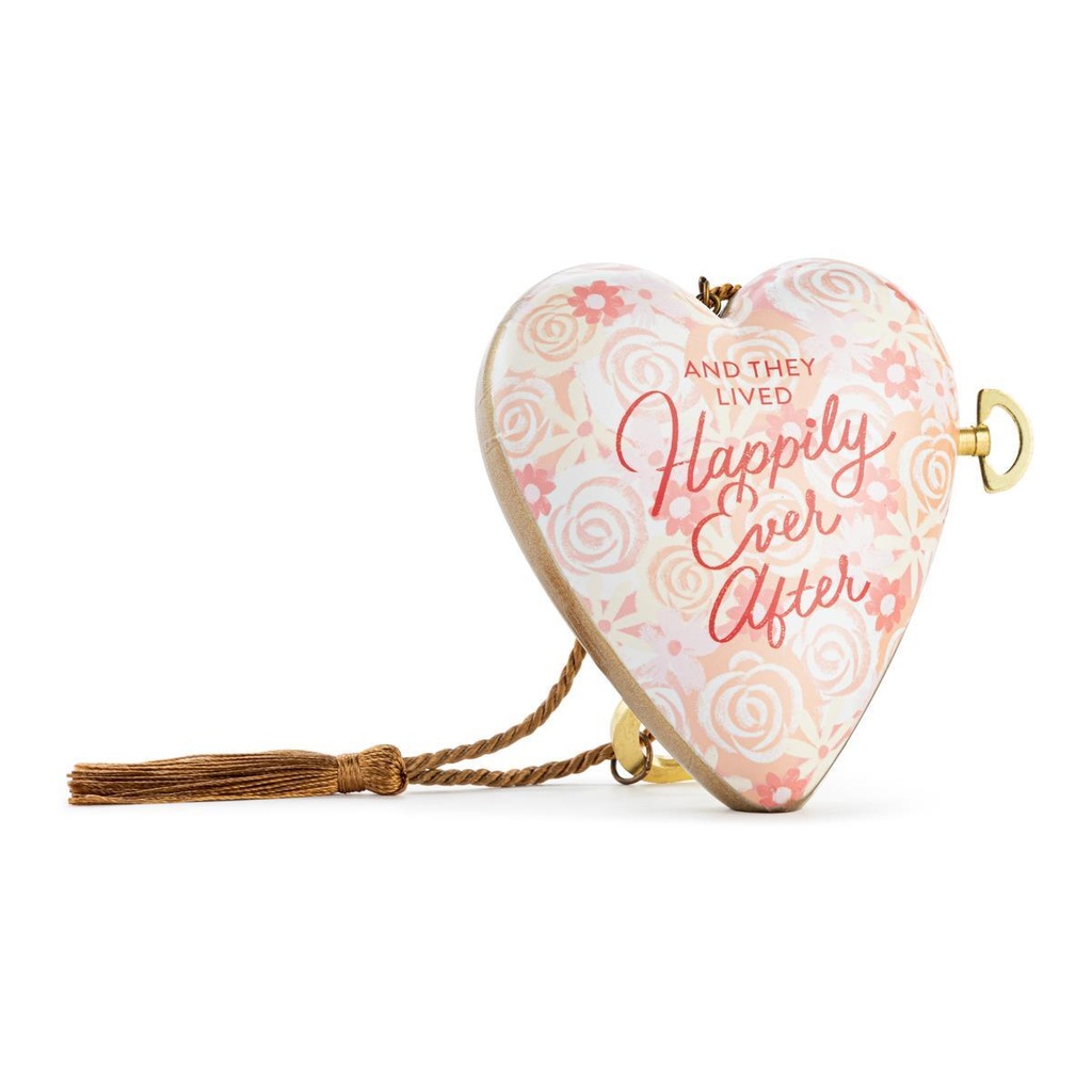 Demdaco Musical Art Heart - Happily Ever After
