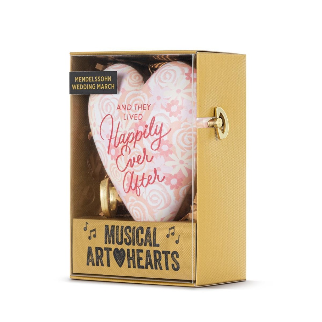 Demdaco Musical Art Heart - Happily Ever After