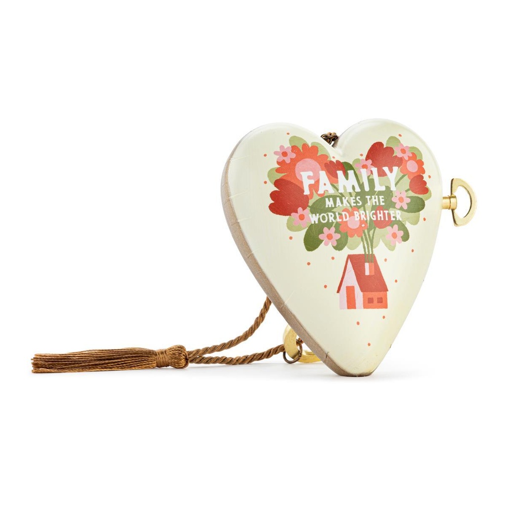 Demdaco Musical Art Heart - Family