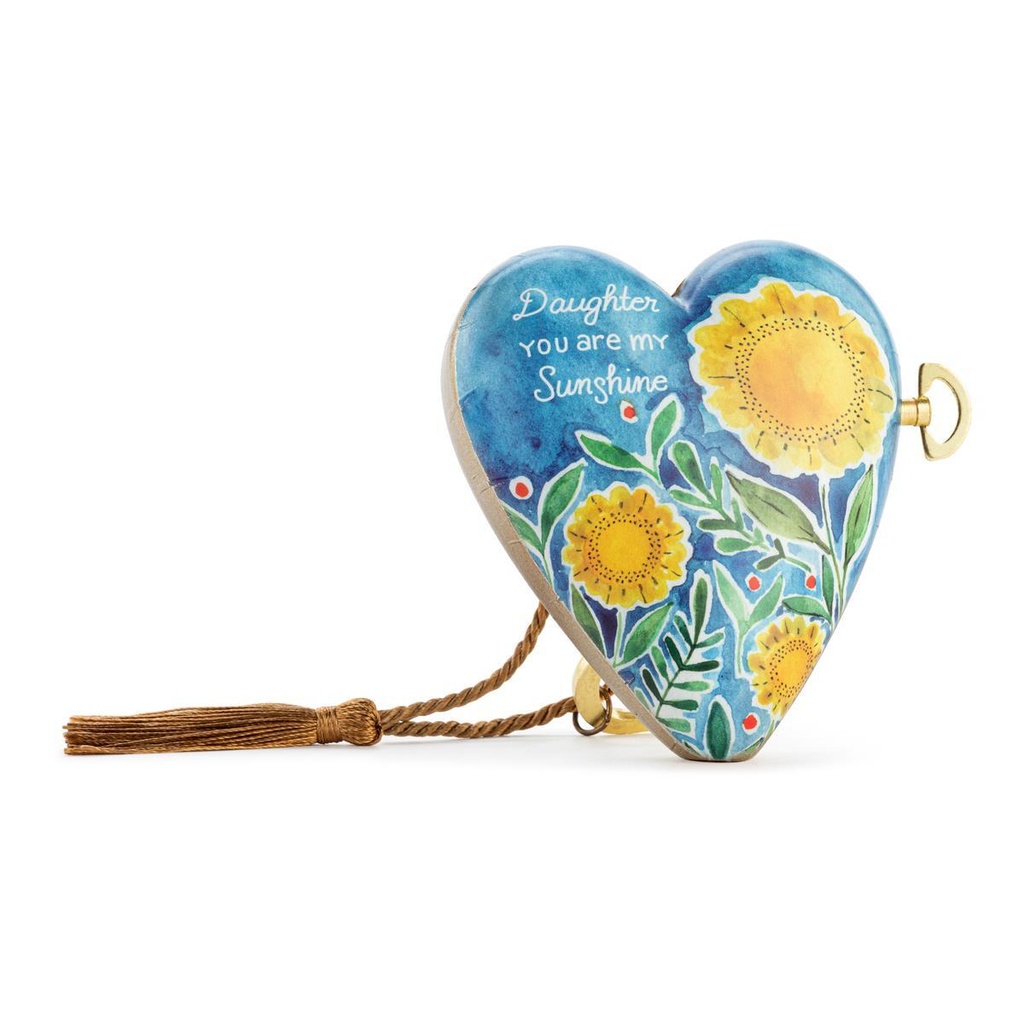 Demdaco Musical Art Heart - Daughter