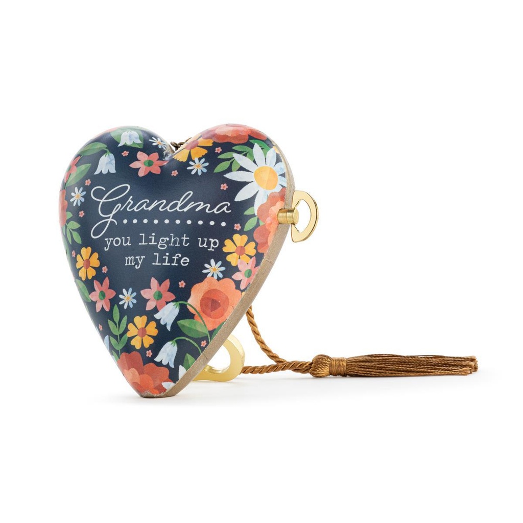 Demdaco Musical Art Heart - Grandma