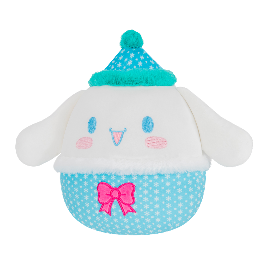 Cinnamoroll 8 inch Squishmallows Hello Kitty and Friends Holiday 2025