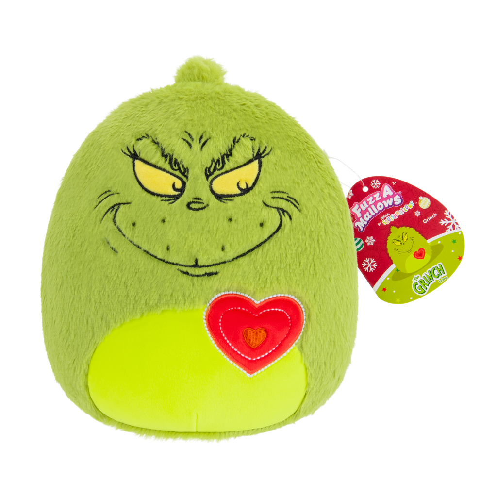 The Grinch - Grinch 8 inch Squishmallows Fuzzamallows Holiday 2025