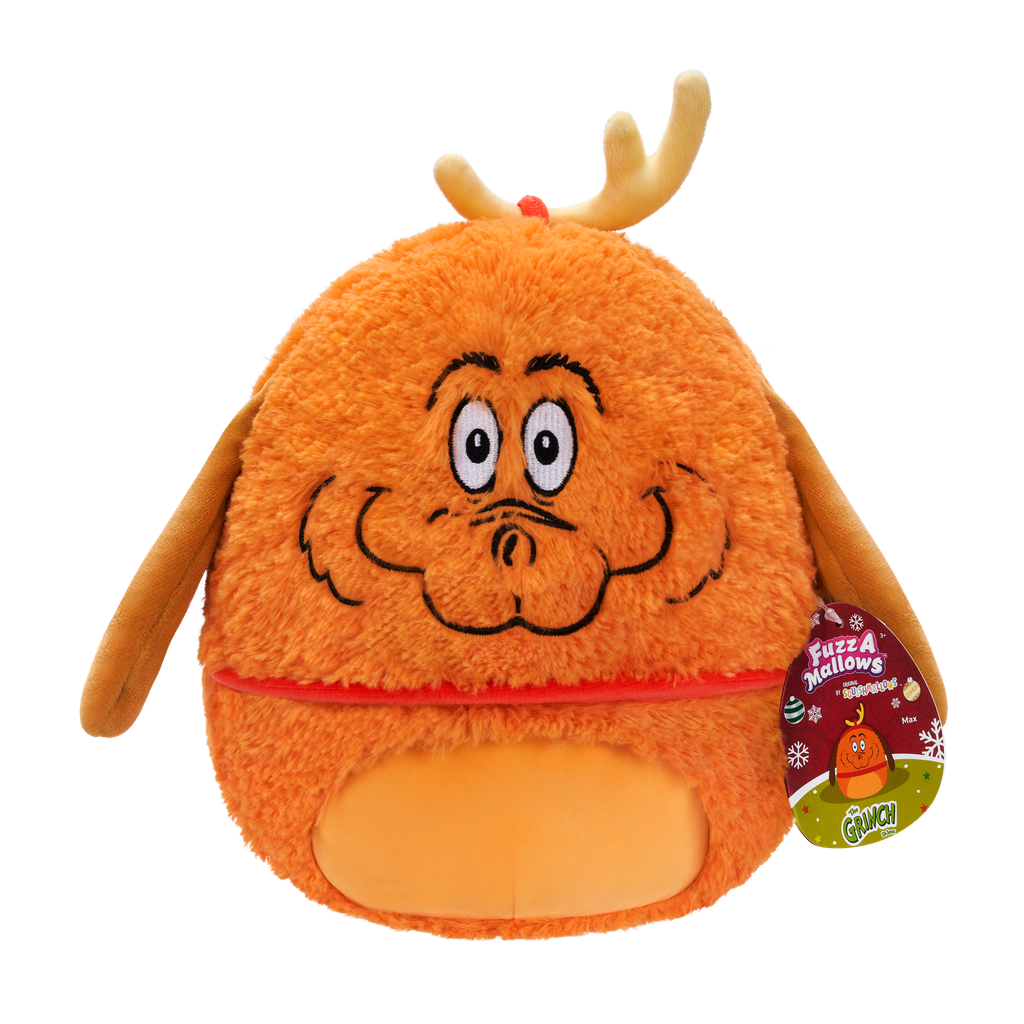 The Grinch - Max the Dog 8 inch Squishmallows Fuzzamallows Holiday 2025