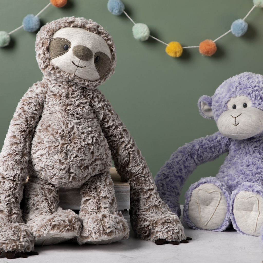 Demdaco - Heartful Hugs Sloth 17" Weighted Plush