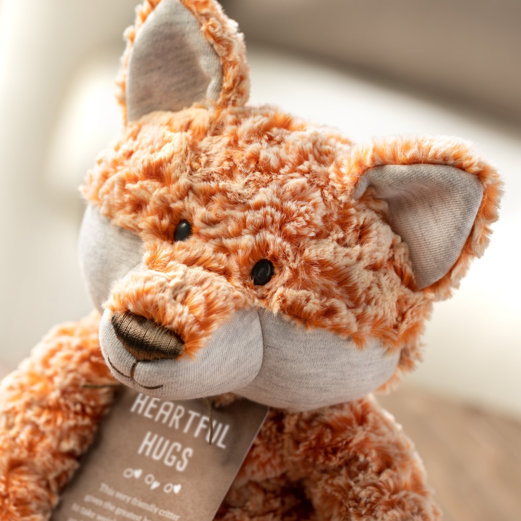 Demdaco - Heartful Hugs Fox 17" Weighted Plush