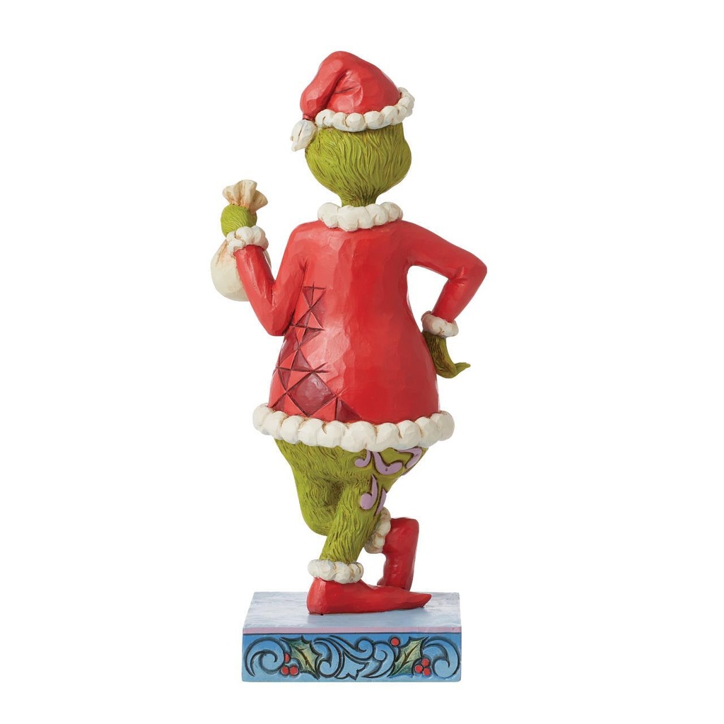Grinch by Jim Shore - 19cm/7.5" Grinch with Christmas Dinner