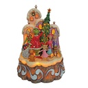 Grinch by Jim Shore - 22.5cm/8.8" Grinch Lit Carved by Heart