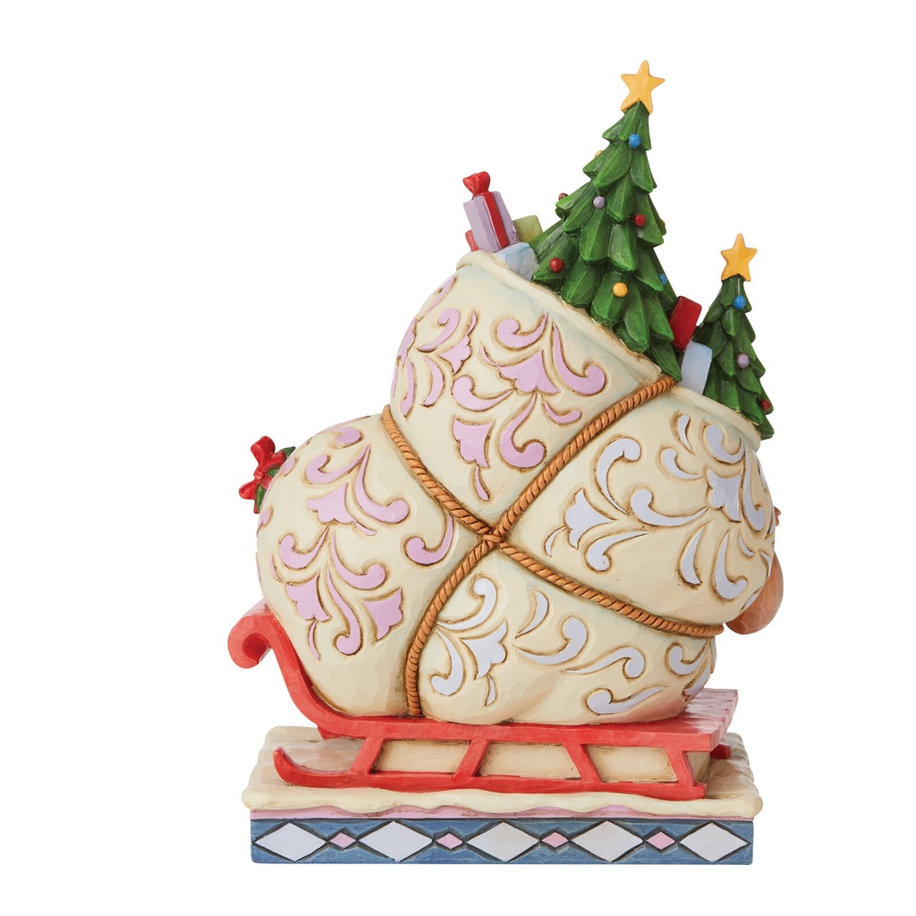 Grinch by Jim Shore - 21.4cm/8.5" Grinch & Max Standing by Sleigh