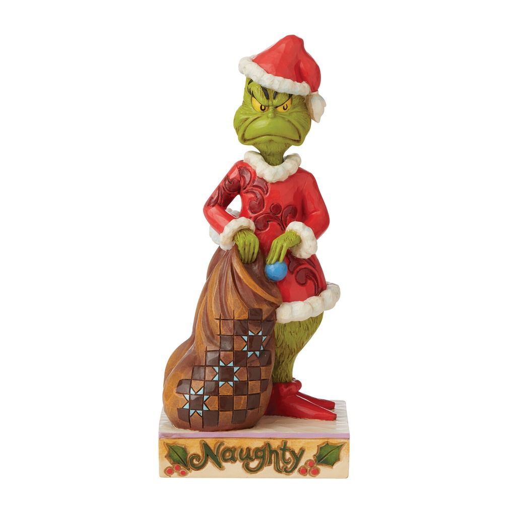 Grinch by Jim Shore - 21cm/8.3" Grinch 2-Sided Naughty/Nice