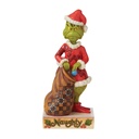 Grinch by Jim Shore - 21cm/8.3" Grinch 2-Sided Naughty/Nice