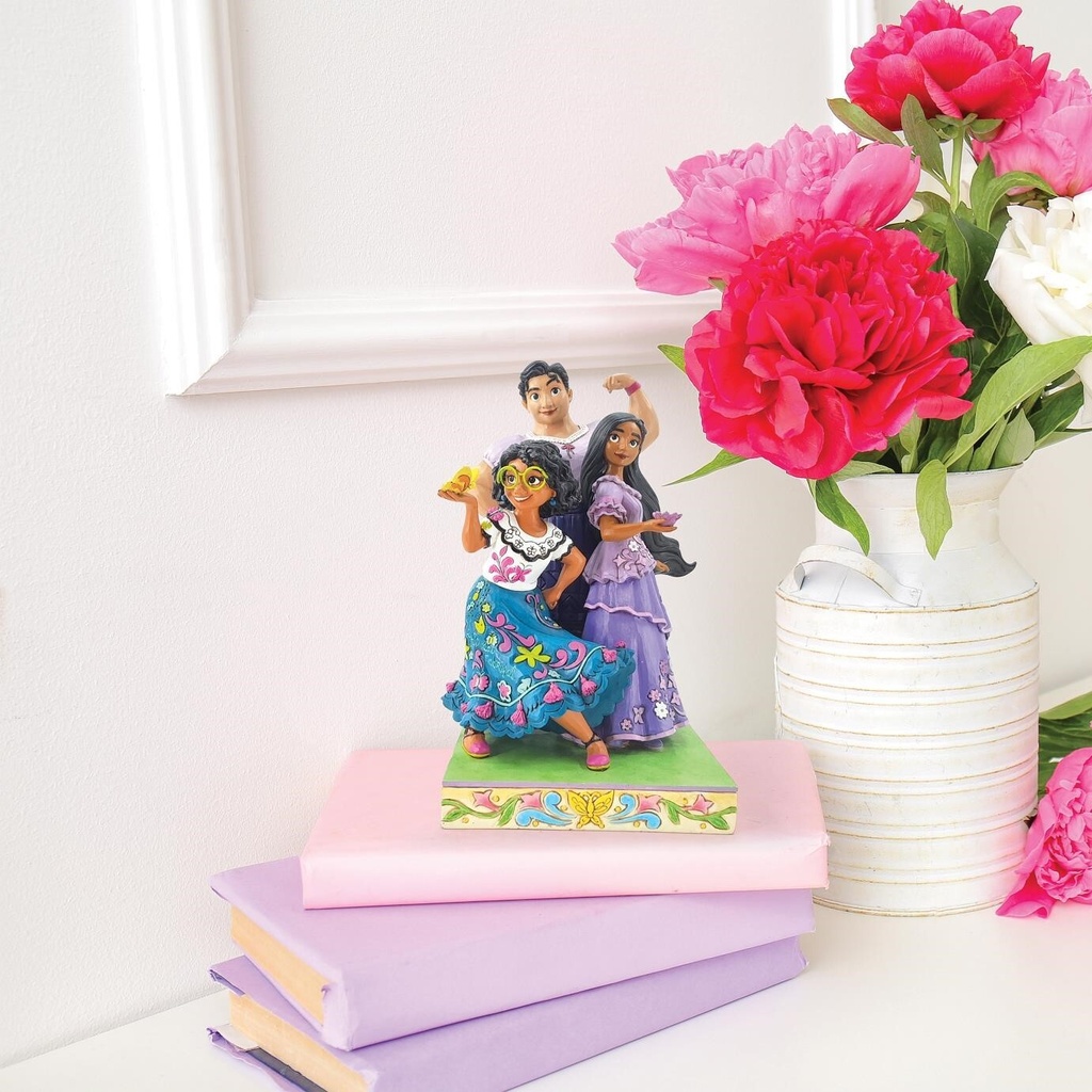 "Stronger Together" Encanto: Mirabel, Louisa, and Isabela Figurine - Disney Traditions By Jim Shore