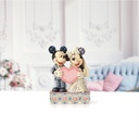 Mickey & Friends "Two Souls, One Heart" Mickey & Minnie's Wedding Figurine - Disney Traditions By Jim Shore